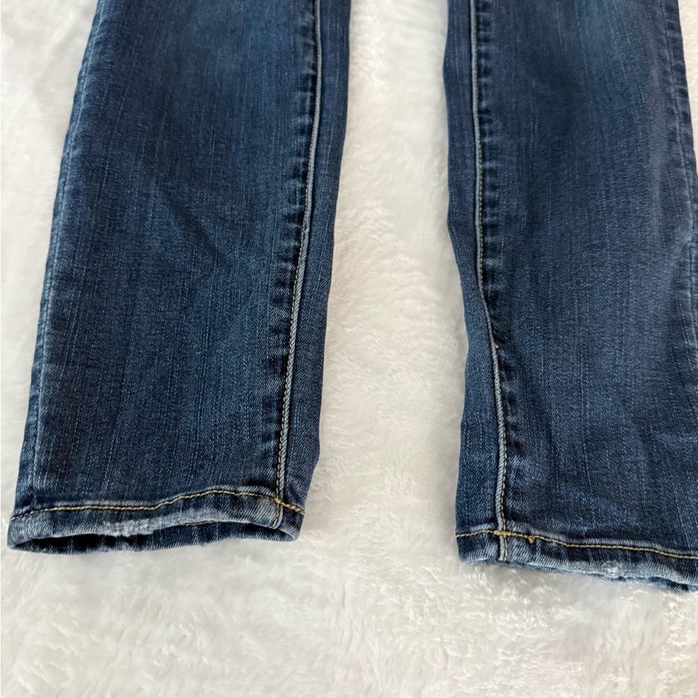 American Eagle Curvy Super Hi-Rise Distressed Jeggings Jeans 6 6R - Picture 3 of 10